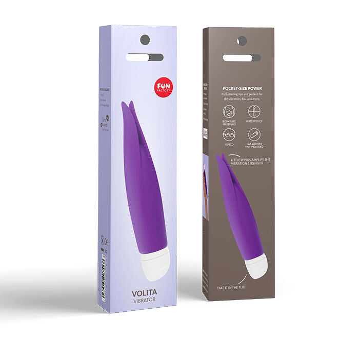 FUN FACTORY - VOLITA SLIM VIBRADOR MORADO