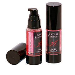 EXTASE SENSUAL - ACEITE DE MASAJE EFECTO FRESA EXTRA FRESCO 30 ML