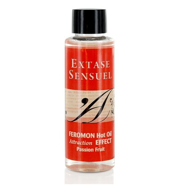 EXTASE SENSUAL - THERMAL EFFECT MASSAGE OIL WITH PASSION FRUIT PHEROMONES 100 ML