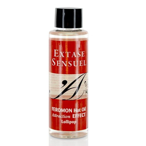 EXTASE SENSUAL - ACEITE DE MASAJE EFECTO TÉRMICO CON FEROMONAS PIRULET 100 ML