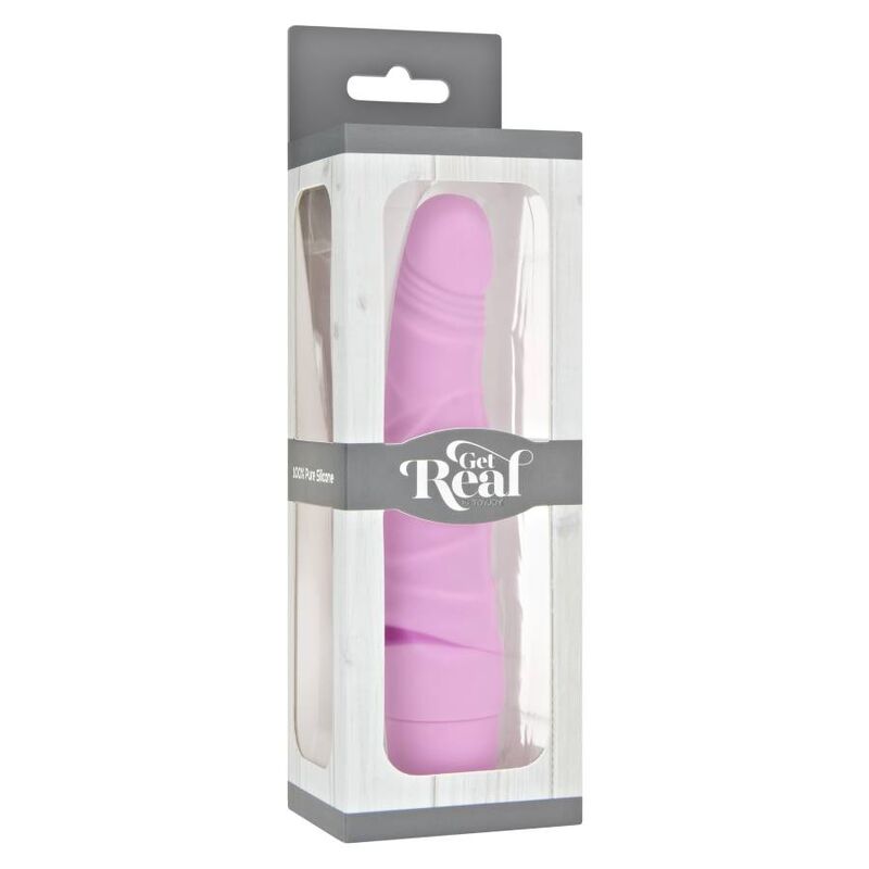 GET REAL - MINI VIBRATEUR SLIM CLASSIQUE ROSE