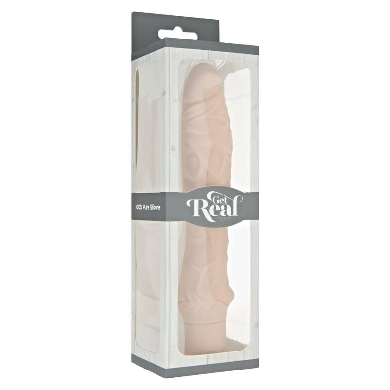 GET REAL - GRAND VIBRATEUR NATUREL CLASSIQUE