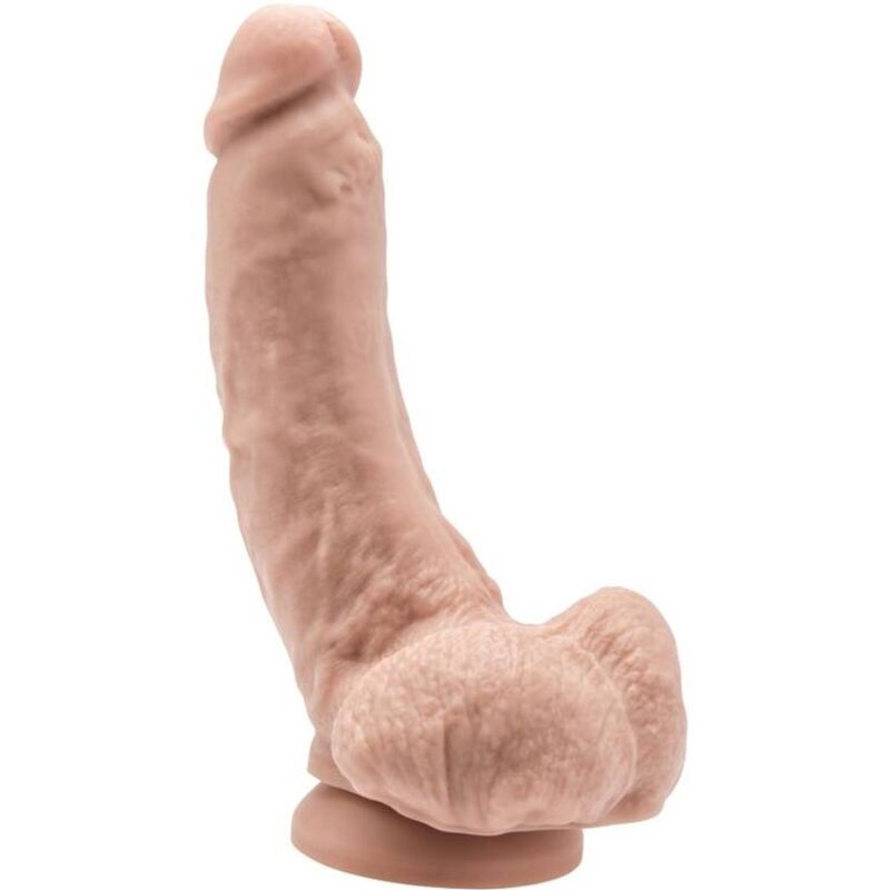 GET REAL - 20.5 CM DILDO WITH SKIN BALLS