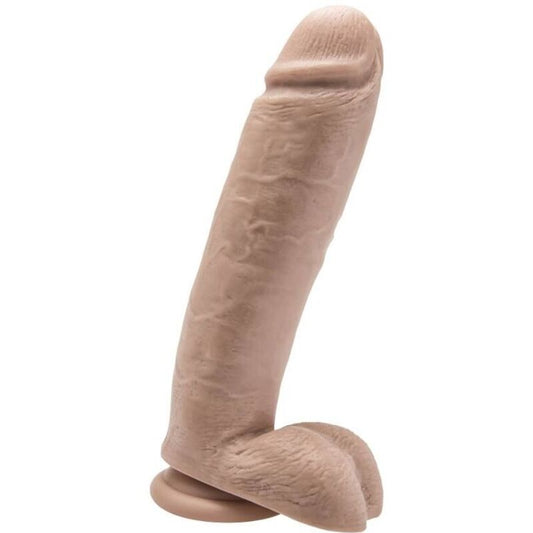 GET REAL - 25.5 CM DILDO WITH SKIN BALLS