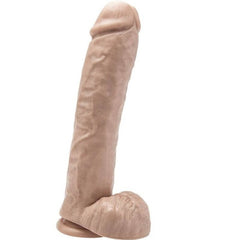 GET REAL - 28 CM DILDO WITH SKIN BALLS