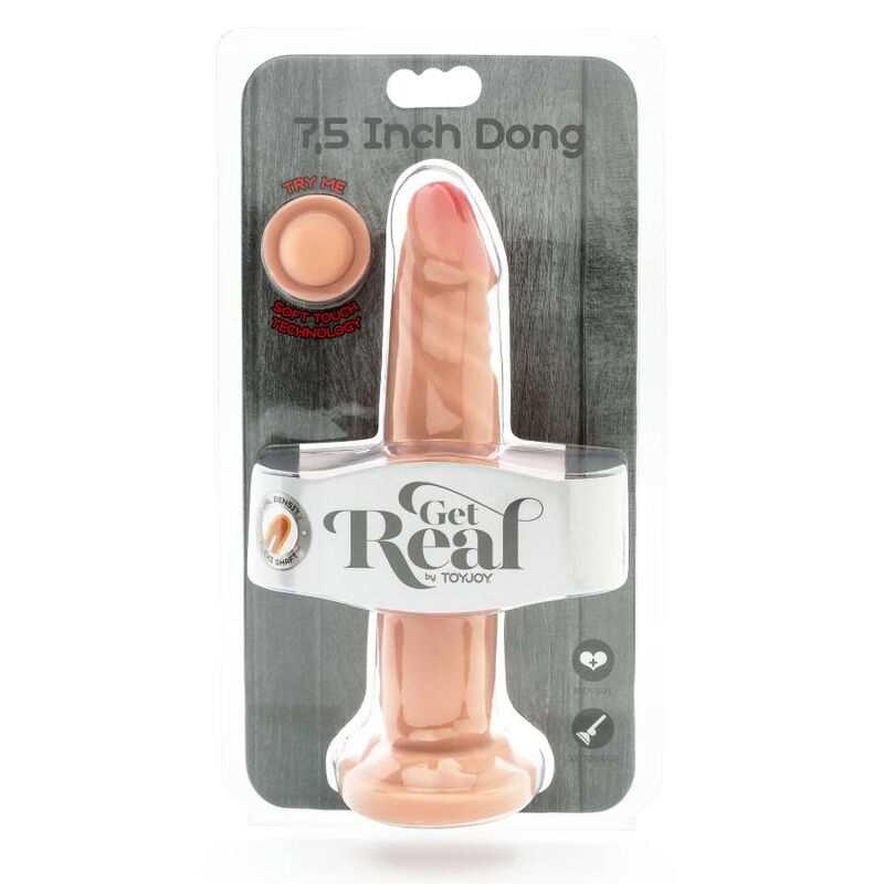 GET REAL - DUAL DENSITY SKIN DONG 19 CM