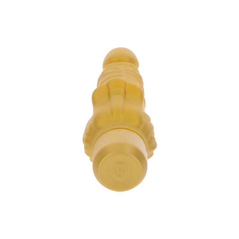 GET REAL - GOLD DICKER STIM VIBRATEUR OR