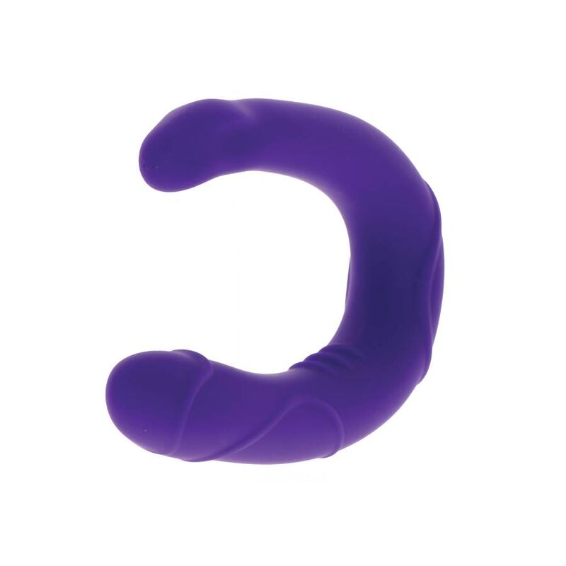 GET REAL - VOGUE MINI DOUBLE DONG PURPLE