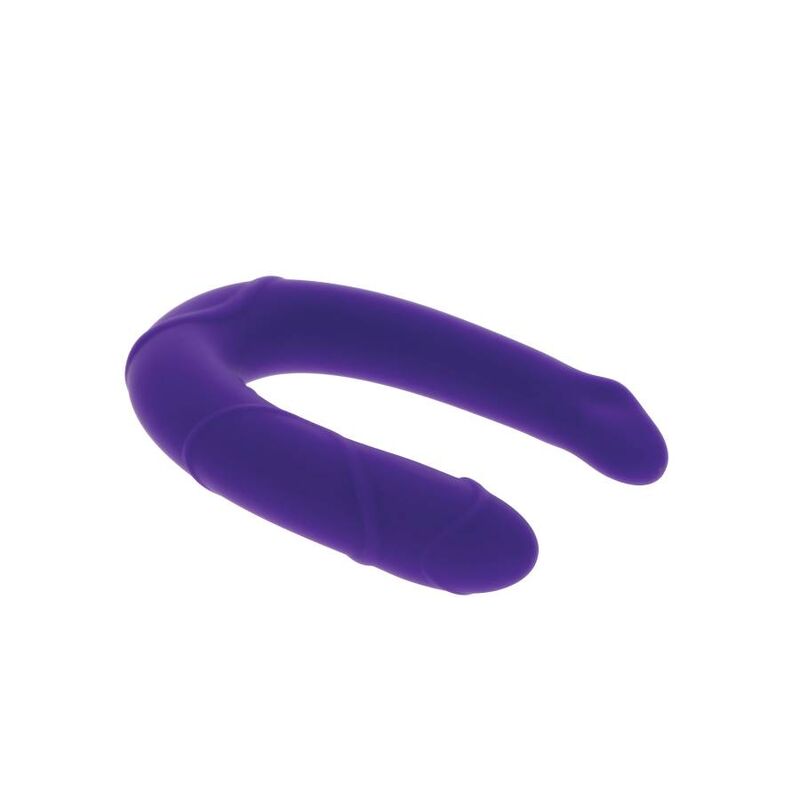 GET REAL - VOGUE MINI DOUBLE DONG PURPLE