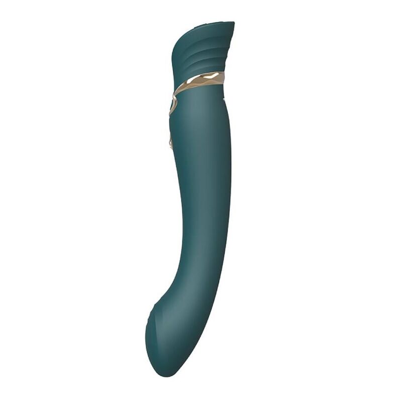 ZALO - VIBRADOR QUEEN G-SPOT PULS WAVE VERDE