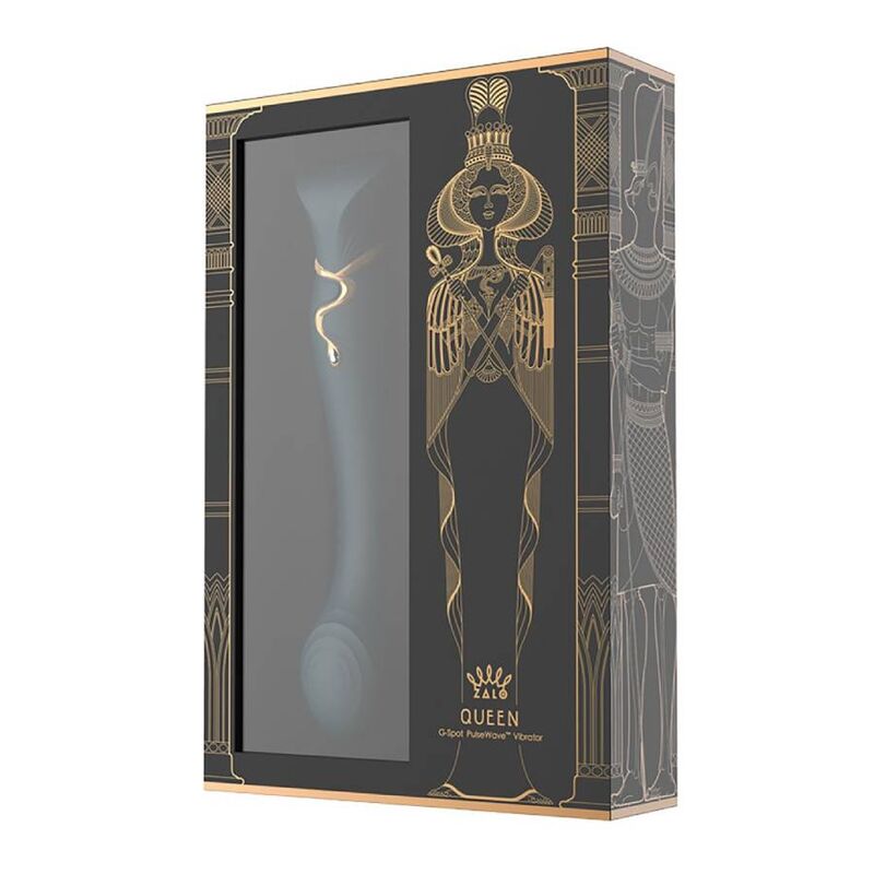 ZALO - VIBRADOR QUEEN G-SPOT PULS WAVE VERDE