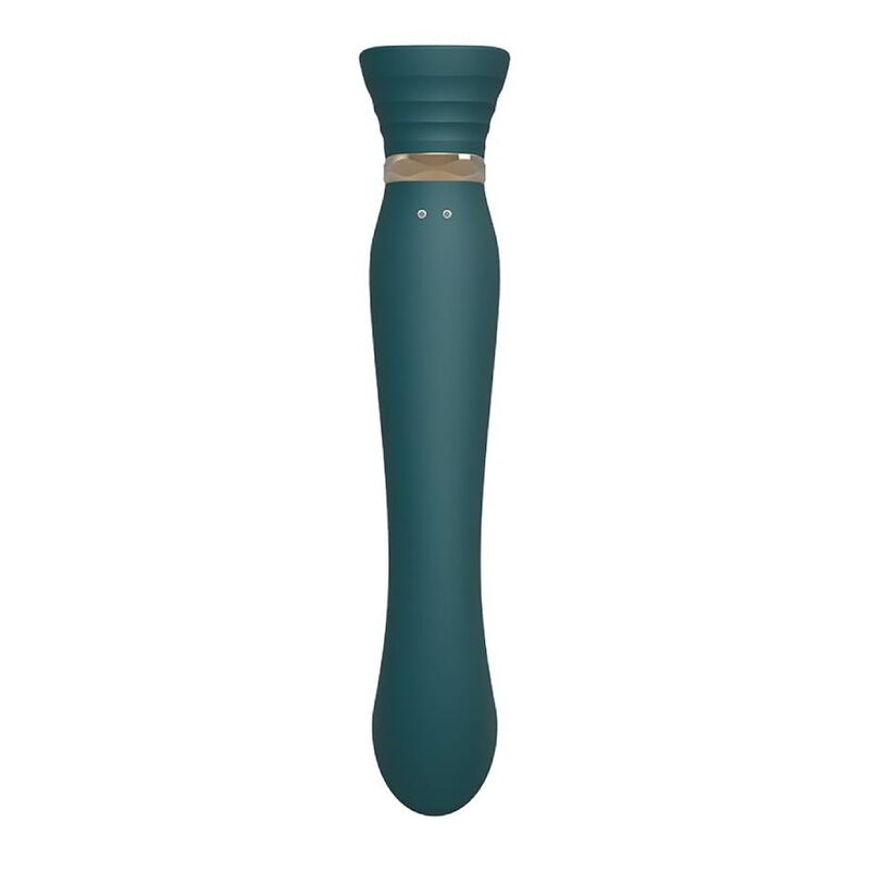 ZALO - VIBRADOR QUEEN G-SPOT PULS WAVE VERDE