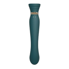 ZALO - VIBRADOR QUEEN G-SPOT PULS WAVE VERDE