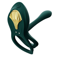 ZALO - ANILLO PAREJA VIBRADOR VERDE BAYEK