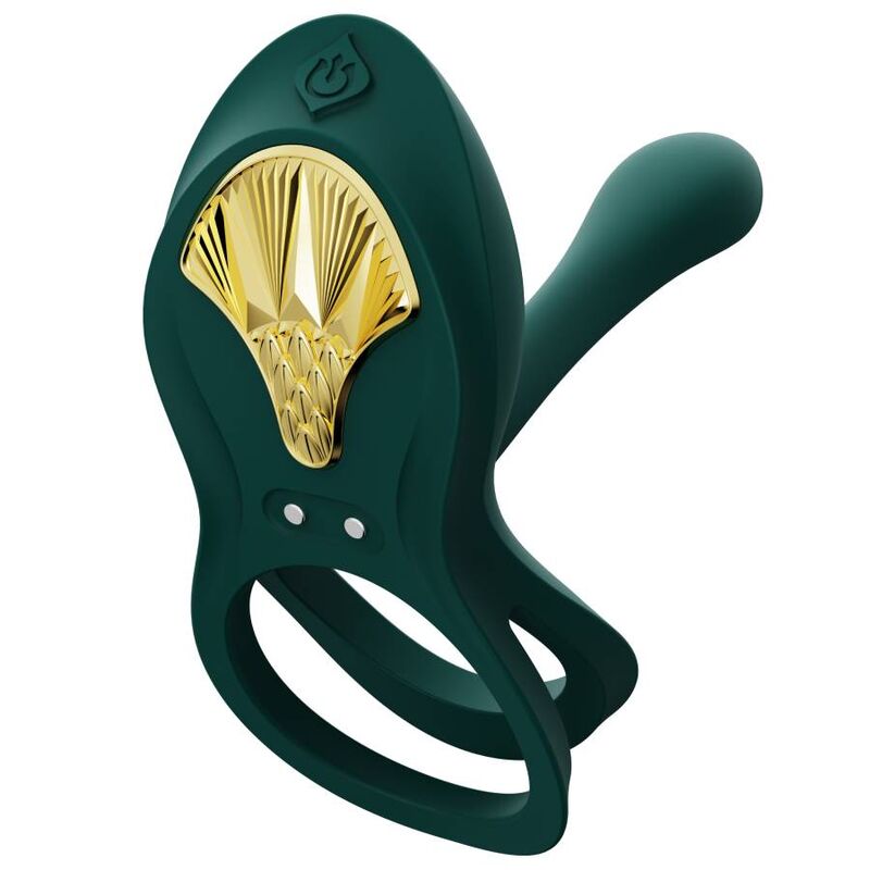 ZALO - ANILLO PAREJA VIBRADOR VERDE BAYEK