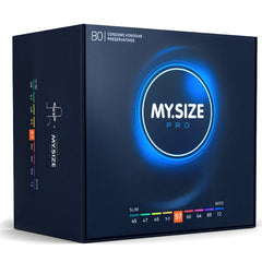 MY SIZE - PRO CONDOMS 57 MM 80 UNITS