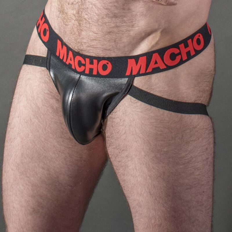 MACHO - MX25RC JOCK ROJO PIEL S