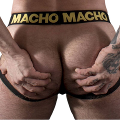 MACHO - MX25AC YELLOW LEATHER JOCK S