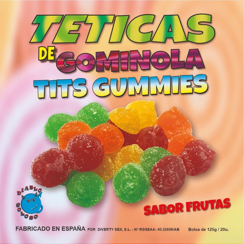 DIABLO GOLOSO - TETAS DE AZÚCAR GUMMY SURTIDAS