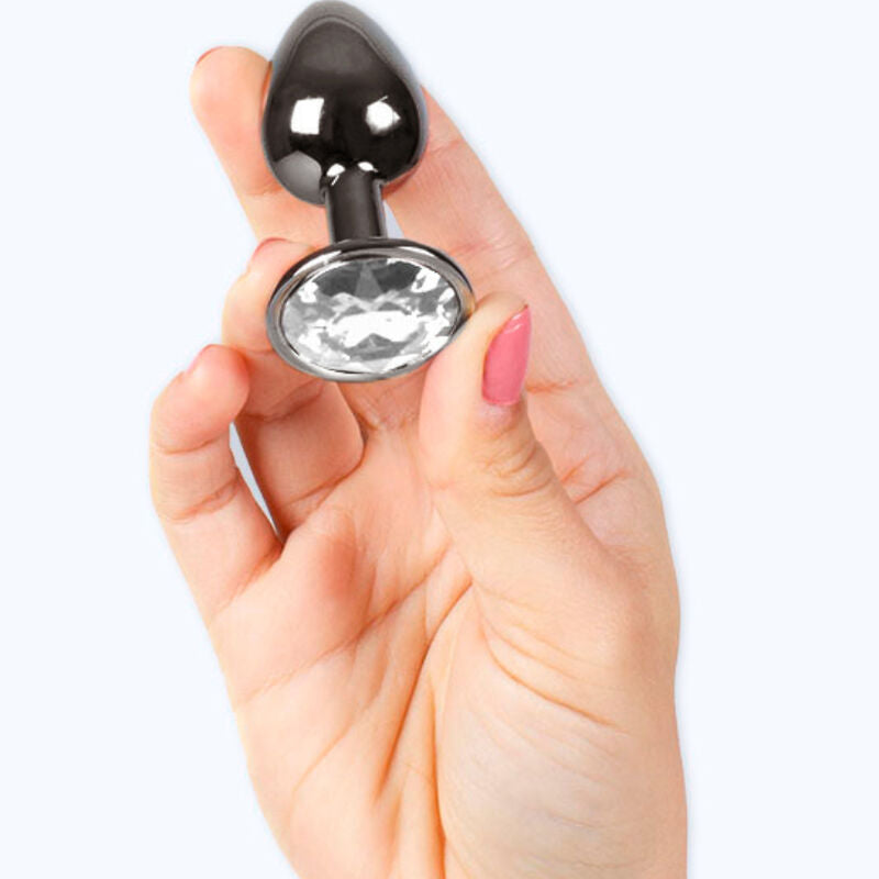 SECRETPLAY - SMALL GUNMETAL ANAL PLUG 7 CM