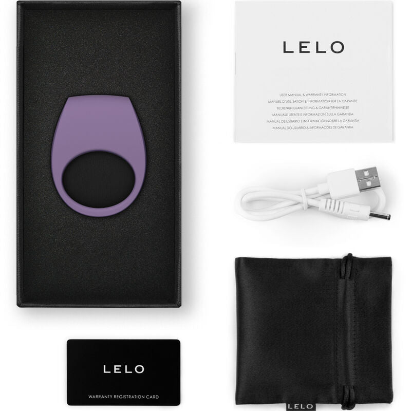 LELO - ANILLO VIBRADOR TOR 3 VIOLETA