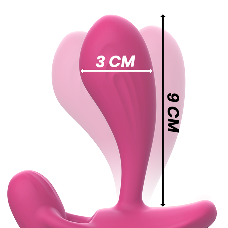 INTENSE - REMOTE CONTROL ANAL SHELLY PLUG PINK