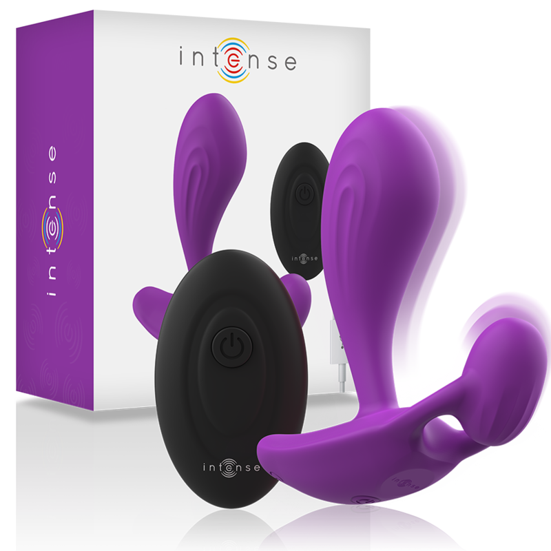 INTENSE - CONTROL REMOTO ANAL SHELLY PLUG MORADO