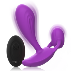 INTENSE - CONTROL REMOTO ANAL SHELLY PLUG MORADO