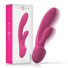 INTENSO - LUIGI CONEJO VIBRADOR DE SILICONA LÍQUIDA ROSA