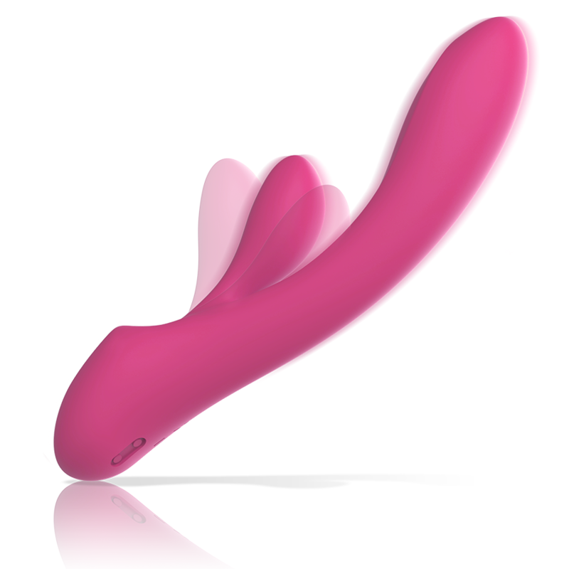 INTENSO - LUIGI CONEJO VIBRADOR DE SILICONA LÍQUIDA ROSA