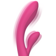 INTENSO - LUIGI CONEJO VIBRADOR DE SILICONA LÍQUIDA ROSA