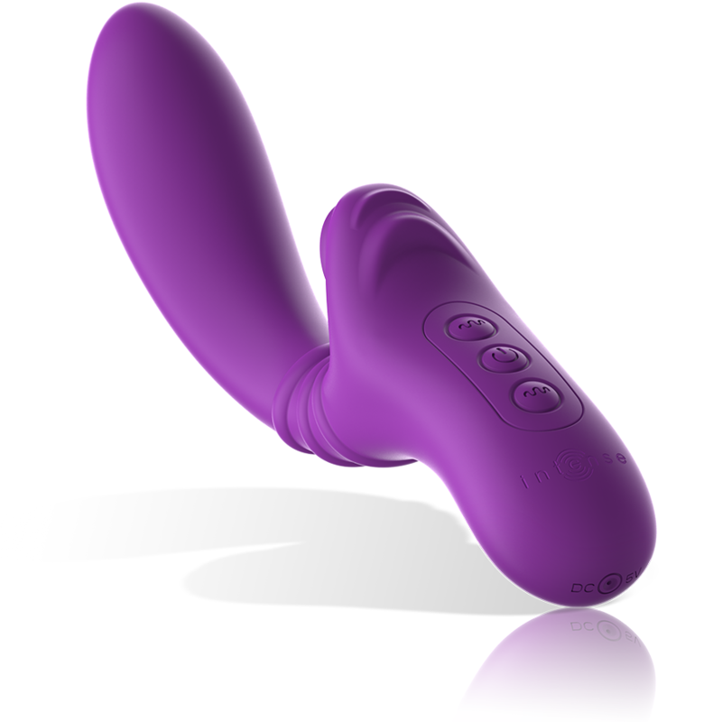 INTENSO - HARRY VIBRADOR FLEXIBLE LENGUA MORADA