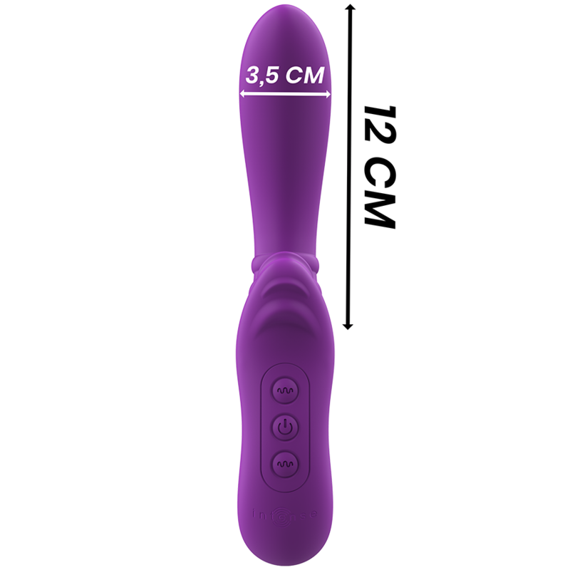 INTENSO - HARRY VIBRADOR FLEXIBLE LENGUA MORADA