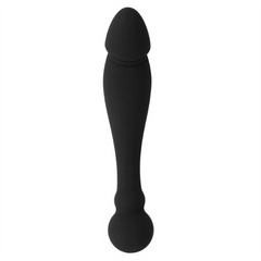 BLACK&amp;SILVER - DILDO ESTIMULADOR PUNTO G KARL 18 CM