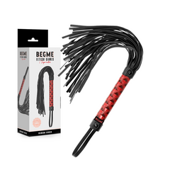 BEGME - FLOGGER EN CUERO VEGANO EDICIÓN ROJA