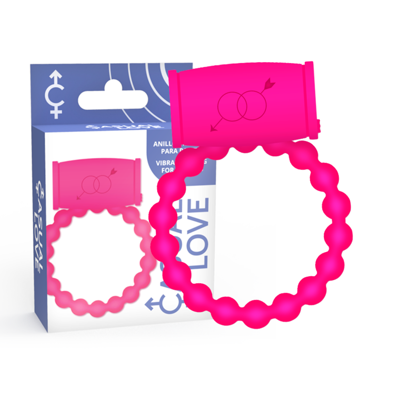 CASUAL LOVE - ANILLO VIBRADOR 25 ROSA