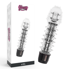 GLOSSY - BLACK AXEL VIBRATOR