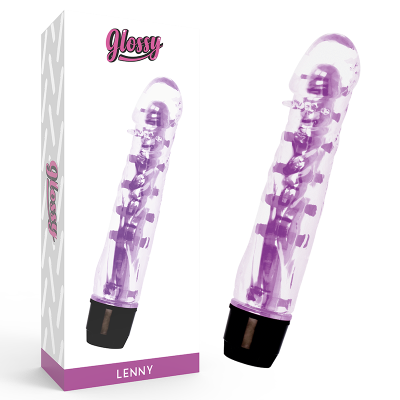 GLOSSY - LENNY VIOLET VIBRATOR