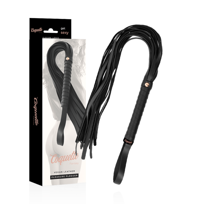 COQUETTE CHIC DESIRE - FANTASY WHIP IN VEGAN LEATHER