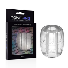 POWERING - ANILLO PARA EL PENE SUPER FLEXIBLE Y RESISTENTE 5 CM PR11 CLARO