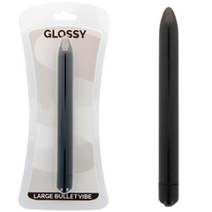 GLOSSY - BLACK SLIM VIBRATOR