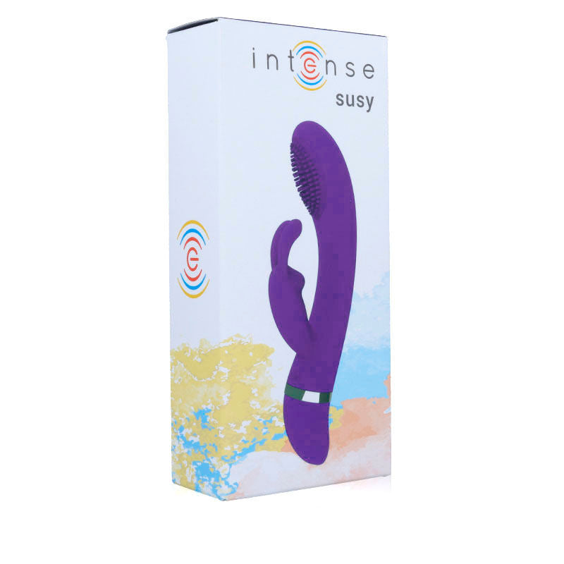 INTENSE - VIBRADOR OSCILANTE SUSY SILICON RABBIT LILA