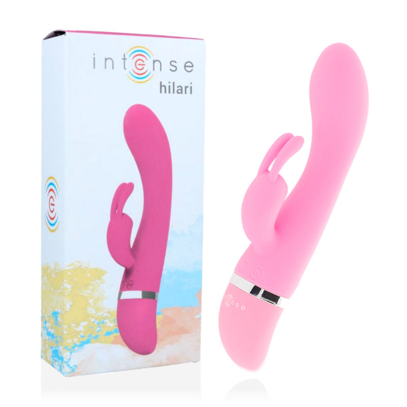 INTENSE - VIBRADOR DE SILICONA LUXURY ROSA HILARI