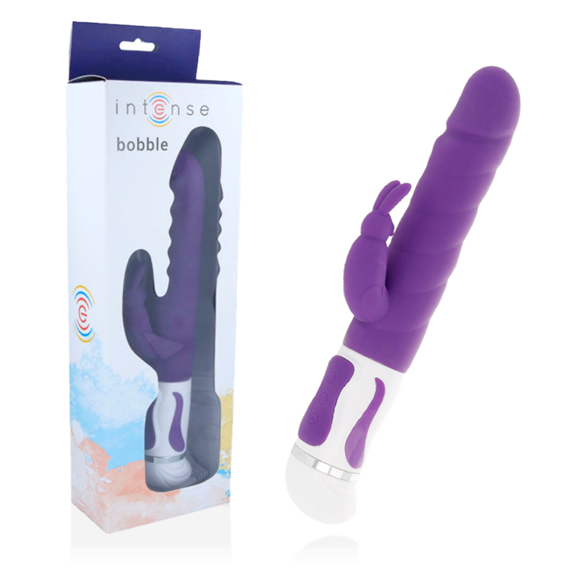 INTENSE - VIBRATOR BOBBLE ROTATOR SILICONE LILAC