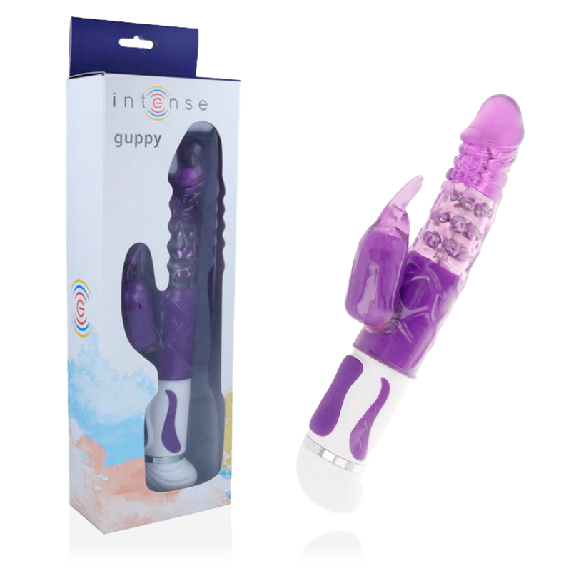 INTENSE - VIBRADOR ROTATOR LILA GUPPY