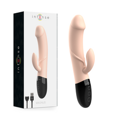 INTENSO - VIBRADOR RECARGABLE NATURAL MAGNUS DUAL