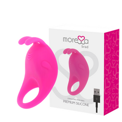 MORESSA - BRAD PREMIUM SILICONA RECARGABLE ROSA