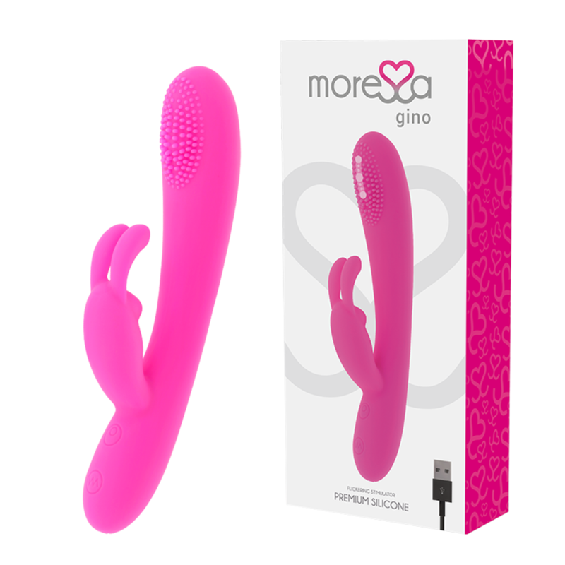 MORESSA - GINO RECHARGEABLE EN SILICONE PREMIUM