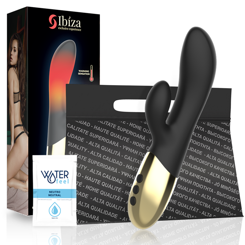 IBIZA - VIBRADOR CONEJO CALEFACTADO