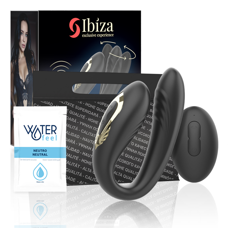 IBIZA - VIBRADOR DOBLE GIRATORIO